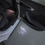 MERCEDES BENZ GLA45 AMG LOGO PROJECTOT LIGHTS  (quantity 1 = 1 set /2 door lights with 2 logo films)Nr.02M345