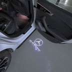 MERCEDES BENZ GLA45 AMG LOGO PROJECTOT LIGHTS  (quantity 1 = 1 set /2 door lights with 2 logo films)Nr.02M346