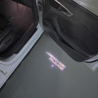 MERCEDES BENZ GLA45 AMG LOGO PROJECTOT LIGHTS  (quantity 1 = 1 set /2 door lights with 2 logo films)Nr.02M344