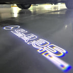 MERCEDES BENZ GLB35 AMG LOGO PROJECTOT LIGHTS  (quantity 1 = 1 set /2 door lights with 2 logo films)Nr.02M351
