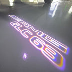 MERCEDES BENZ GLC63 AMG LOGO PROJECTOT LIGHTS  (quantity 1 = 1 set /2 door lights with 2 logo films)Nr.02M359