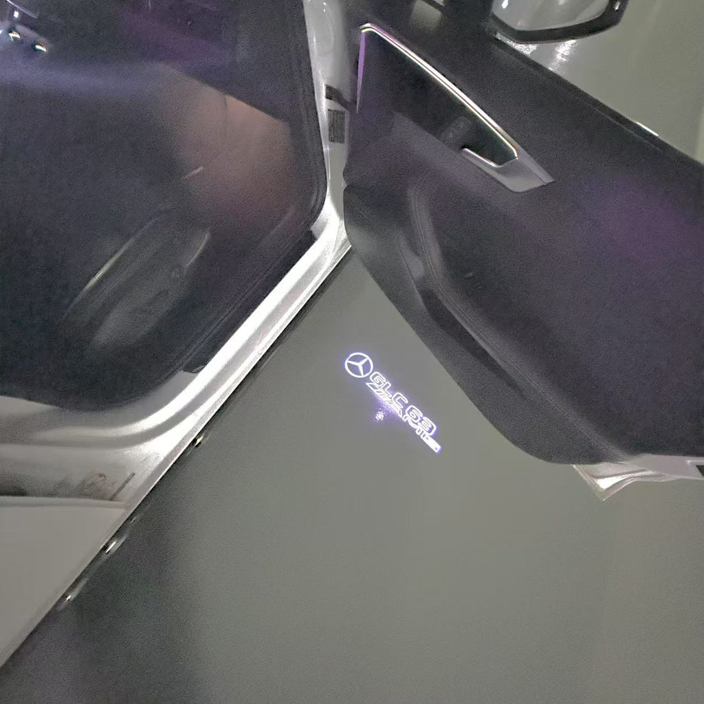 MERCEDES BENZ GLC63 AMG LOGO PROJECTOT LIGHTS  (quantity 1 = 1 set /2 door lights with 2 logo films)Nr.02M361