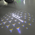 MERCEDES BENZ GLE43 AMG LOGO PROJECTOT LIGHTS  (quantity 1 = 1 set /2 door lights with 2 logo films)Nr.02M365