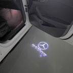 MERCEDES BENZ GLE43 AMG LOGO PROJECTOT LIGHTS  (quantity 1 = 1 set /2 door lights with 2 logo films)Nr.02M364