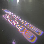 MERCEDES BENZ GLE43 AMG LOGO PROJECTOT LIGHTS  (quantity 1 = 1 set /2 door lights with 2 logo films)Nr.02M366