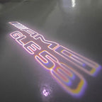 MERCEDES BENZ GLE53 AMG LOGO PROJECTOT LIGHTS  (quantity 1 = 1 set /2 door lights with 2 logo films)Nr.02M369