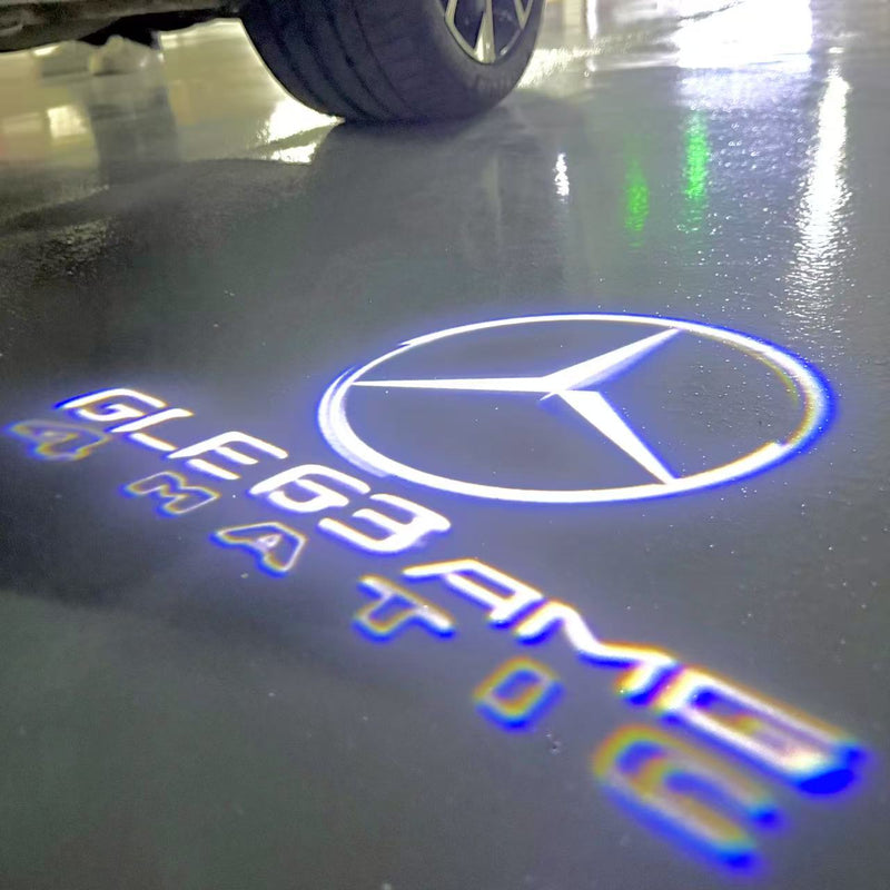 MERCEDES BENZ GLE63 AMG LOGO PROJECTOT LIGHTS  (quantity 1 = 1 set /2 door lights with 2 logo films)Nr.02M377