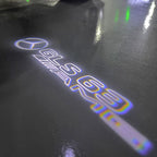 MERCEDES BENZ GLS63 AMG LOGO PROJECTOT LIGHTS  (quantity 1 = 1 set /2 door lights with 2 logo films)Nr.02M380