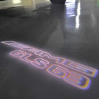 MERCEDES BENZ GLS63 AMG LOGO PROJECTOT LIGHTS  (quantity 1 = 1 set /2 door lights with 2 logo films)Nr.02M379