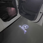 MERCEDES BENZ GL63 AMG LOGO PROJECTOT LIGHTS  (quantity 1 = 1 set /2 door lights with 2 logo films)Nr.02M401