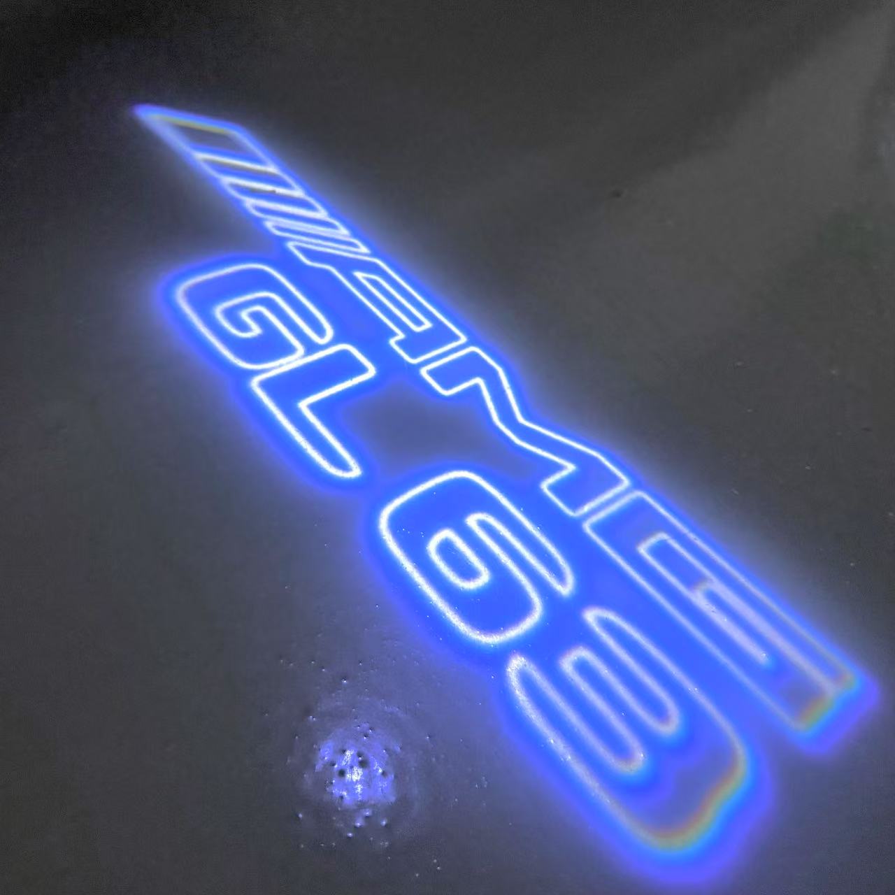 MERCEDES BENZ GL63 AMG LOGO PROJECTOT LIGHTS  (quantity 1 = 1 set /2 door lights with 2 logo films)Nr.02M399