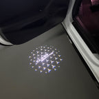 MERCEDES BENZ CLS63 AMG LOGO PROJECTOT LIGHTS  (quantity 1 = 1 set /2 door lights with 2 logo films)Nr.02M280