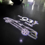 SAAB  Original LOGO PROJECROTR LIGHTS Nr.25184  (quantity 1 = 1 sets/2 door lights)