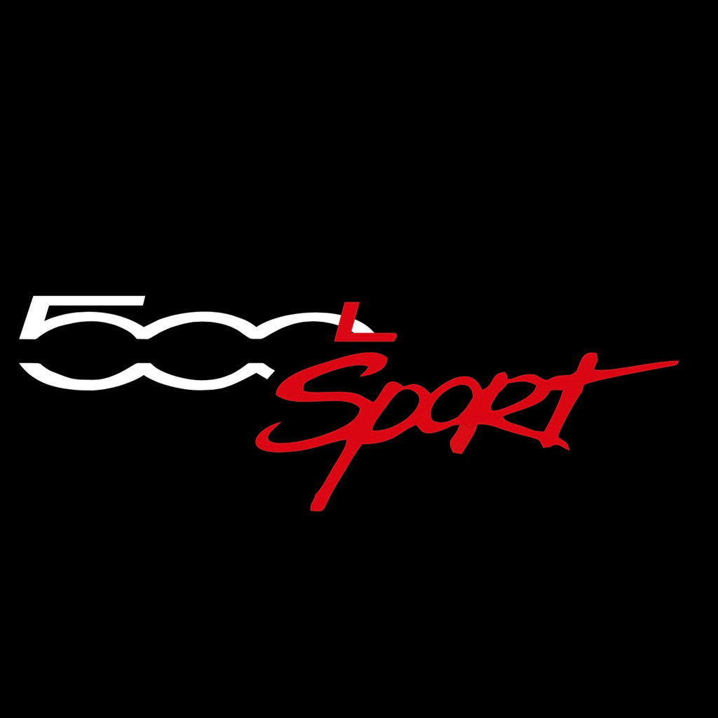 FIAT 500 LOGO PROJECTOT LIGHTS  (quantity  1 =  2 Logo Film /  2 door lights)Nr.48ER08