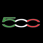 FIAT 500 LOGO PROJECTOT LIGHTS  (quantity  1 =  2 Logo Film /  2 door lights)Nr.48ER09