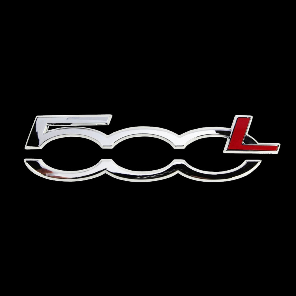 FIAT 500 LOGO PROJECTOT LIGHTS  (quantity  1 =  2 Logo Film /  2 door lights)Nr.48ER16