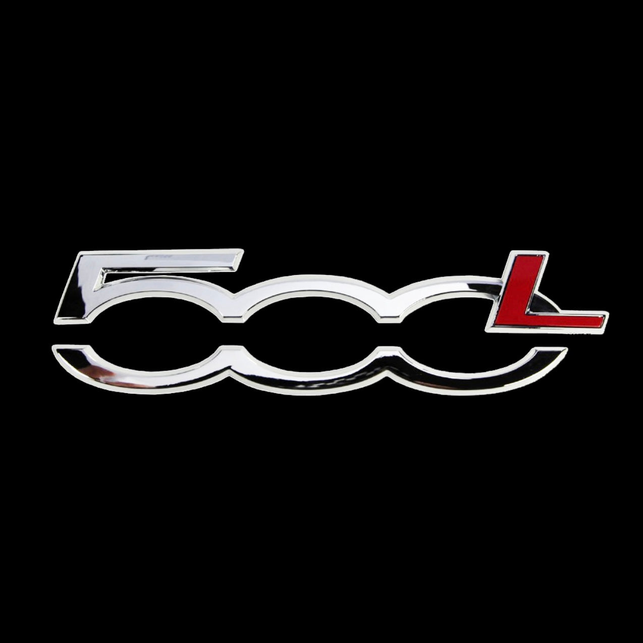 FIAT 500 LOGO PROJECTOT LIGHTS  (quantity  1 =  2 Logo Film /  2 door lights)Nr.48ER16