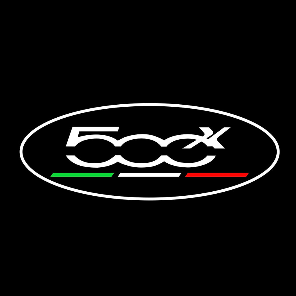 FIAT 500 LOGO PROJECTOT LIGHTS  (quantity  1 =  2 Logo Film /  2 door lights)Nr.48ER27