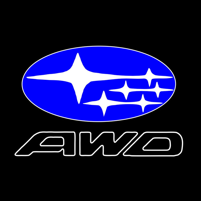 SUBARU LOGO PROJECROTR LIGHTS Nr.03 (Menge 1 = 1 Satz/2 Türleuchten) 