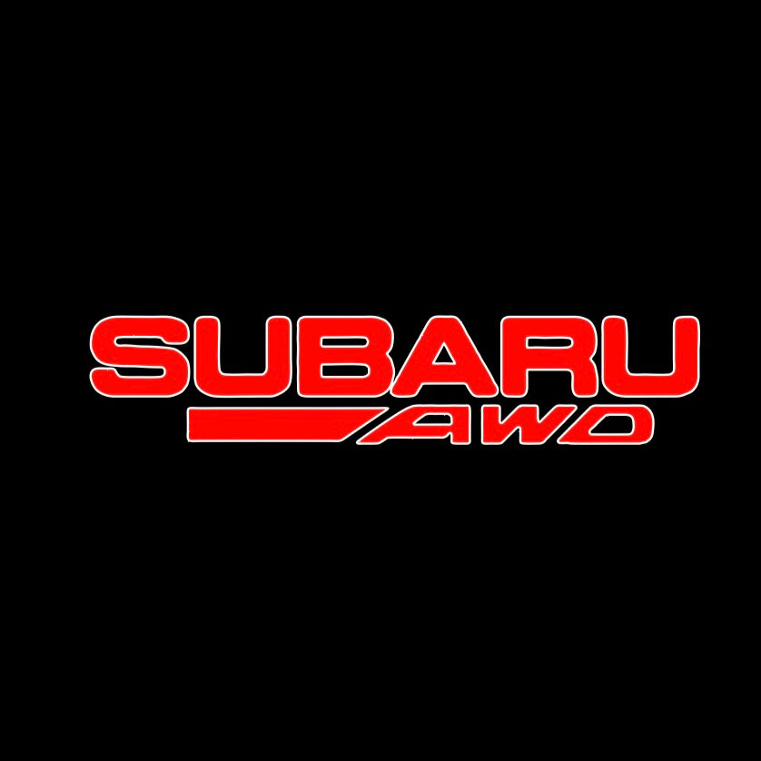 SUBARU AWD  LOGO PROJECROTR LIGHTS (quantity 1 = 1 sets/2 door lights) Nr.03d034