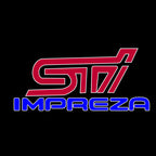 SUBARU IMPREZA  LOGO PROJECROTR LIGHTS (quantity 1 = 1 sets/2 door lights) Nr.03d17