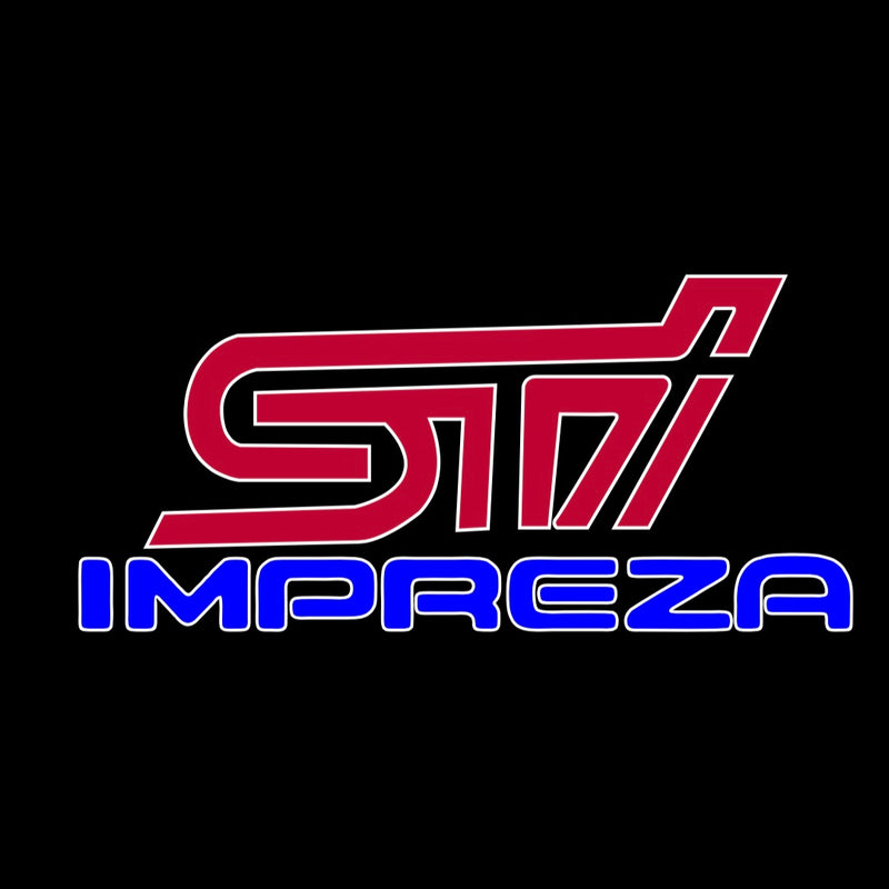 SUBARU LOGO PROJECROTR LIGHTS Nr.03 (Menge 1 = 1 Satz/2 Türleuchten) 