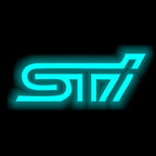 SUBARU STI  LOGO PROJECROTR LIGHTS (quantity 1 = 1 sets/2 door lights) Nr.03d07