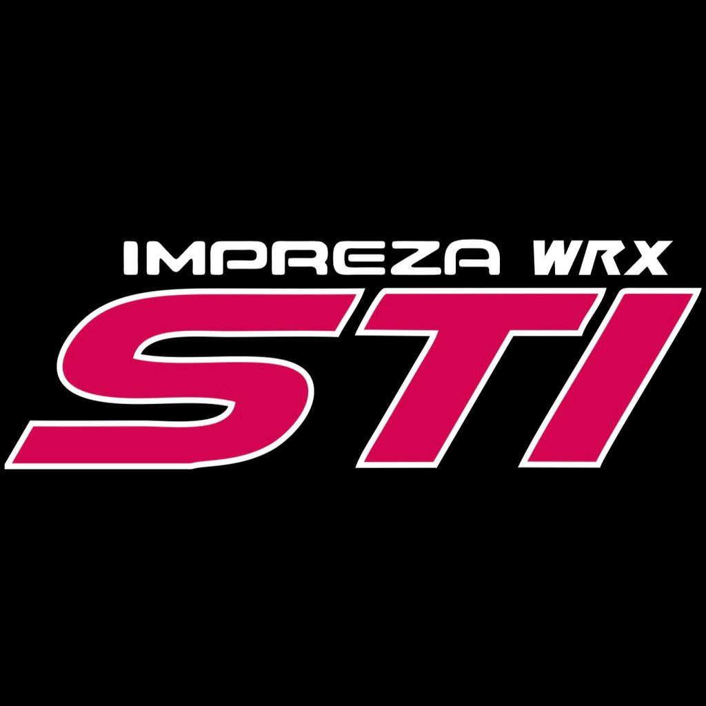 SUBARU STI LOGO PROJECROTR LIGHTS (quantity 1 = 1 sets/2 door lights) Nr.03d08