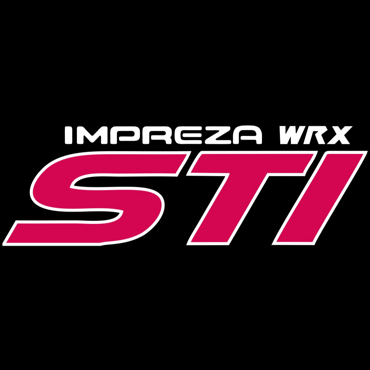 SUBARU STI LOGO PROJECROTR LIGHTS (quantity 1 = 1 sets/2 door lights) Nr.03d08