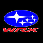 SUBARU WRX LOGO PROJECROTR LIGHTS (quantity 1 = 1 sets/2 door lights) Nr.03d4
