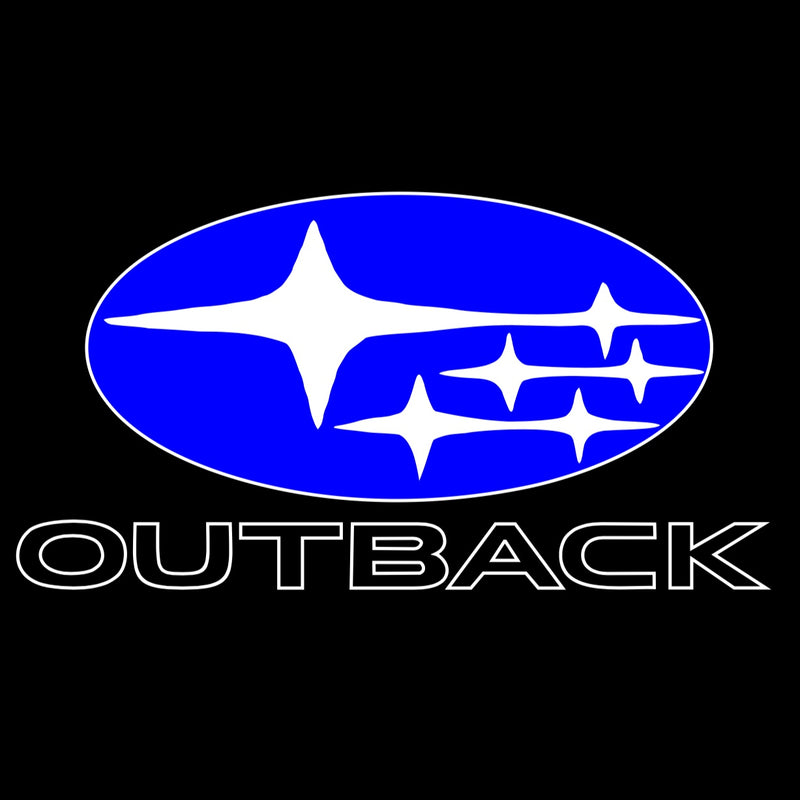 SUBARU LOGO PROJECROTR LIGHTS Nr.03 (quantità 1 = 1 set/2 luci porta) 