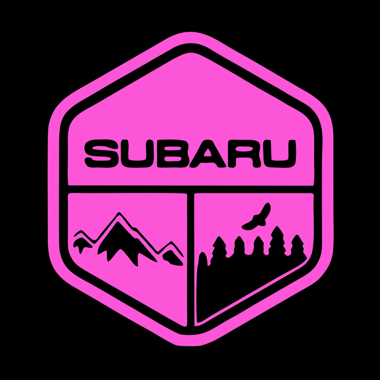 SUBARU Original LOGO PROJECROTR LIGHTS (quantity 1 = 1 sets/2 door lights) Nr.03d12