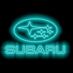 SUBARU Original LOGO PROJECROTR LIGHTS (quantity 1 = 1 sets/2 door lights) Nr.03d18