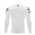 Brad Pitt same style F1 tight racing suit White