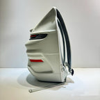 Porsche style backpack  White color