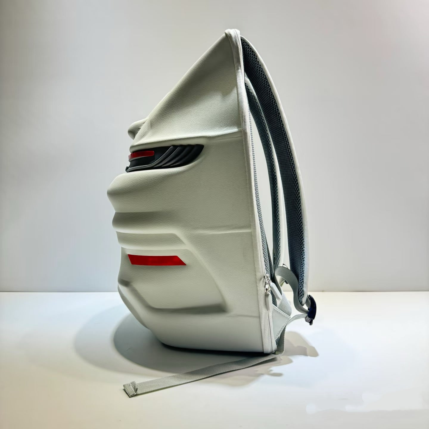 Porsche style backpack  White color