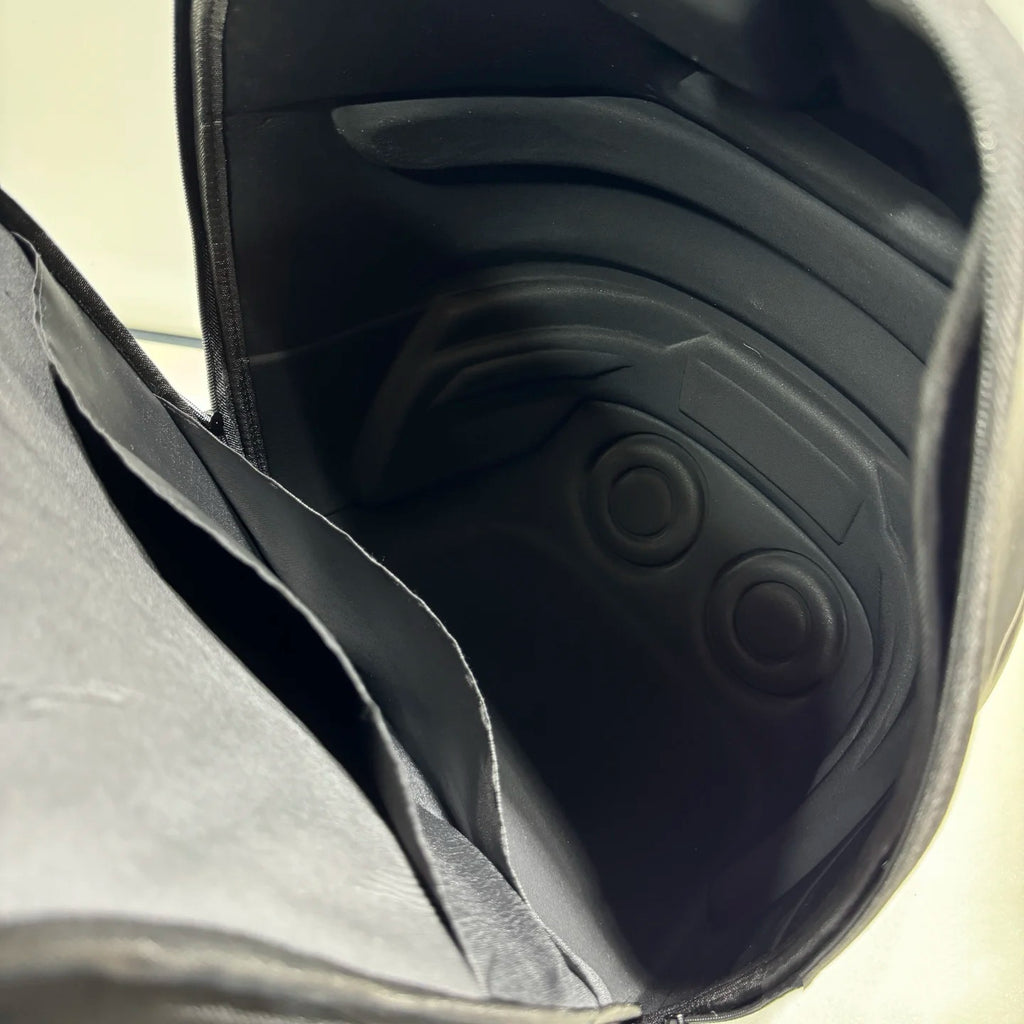 Porsche style backpack  black color