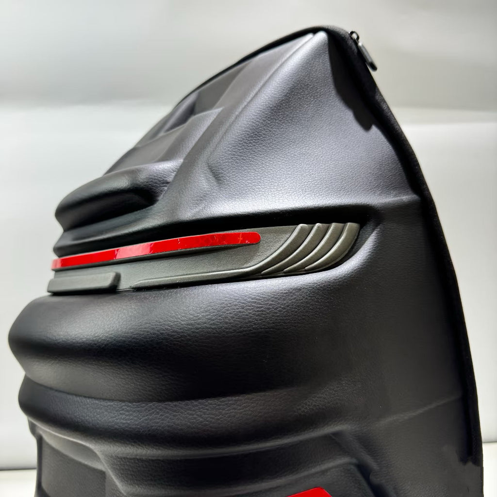 Porsche style backpack  black color