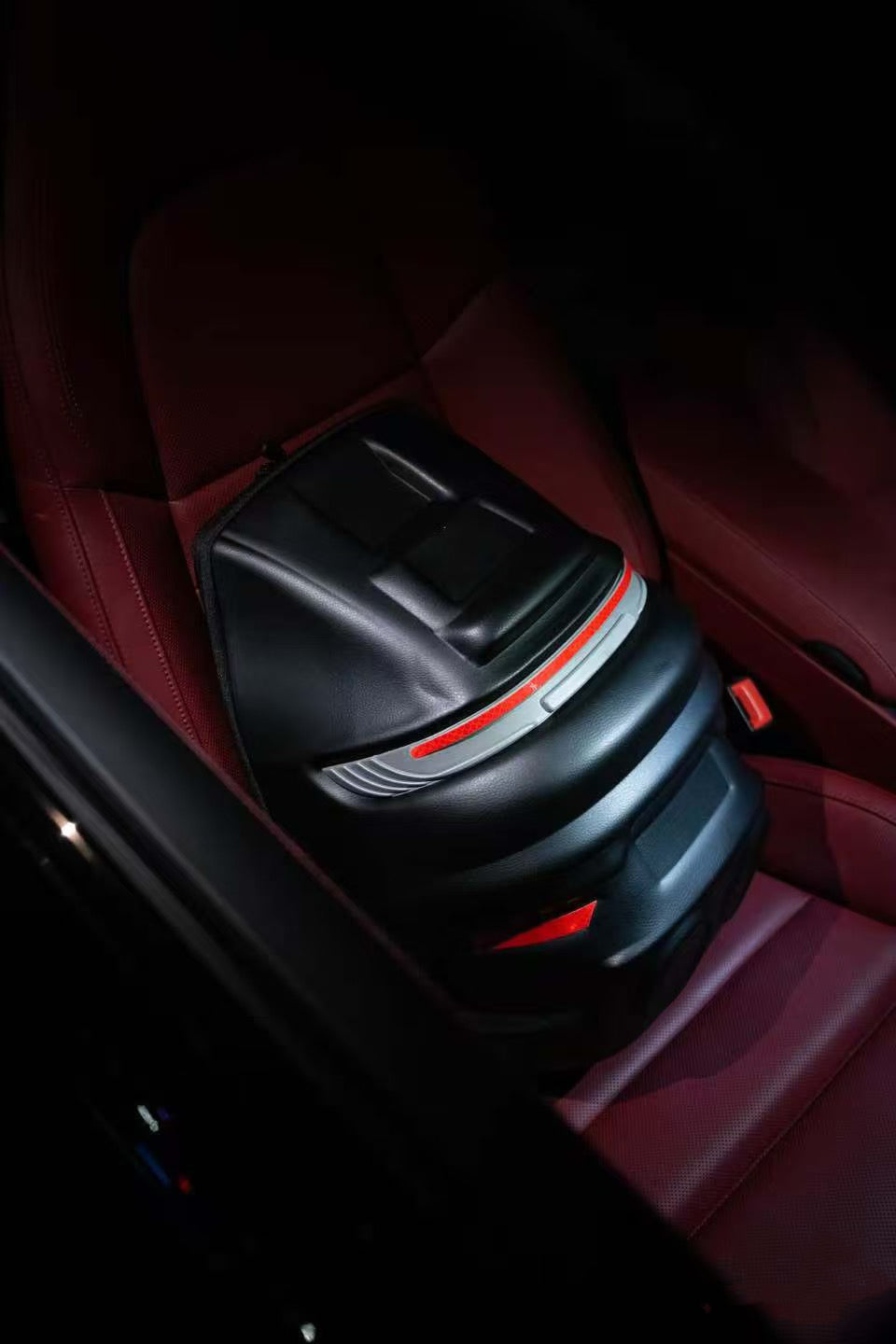 Porsche style backpack  black color