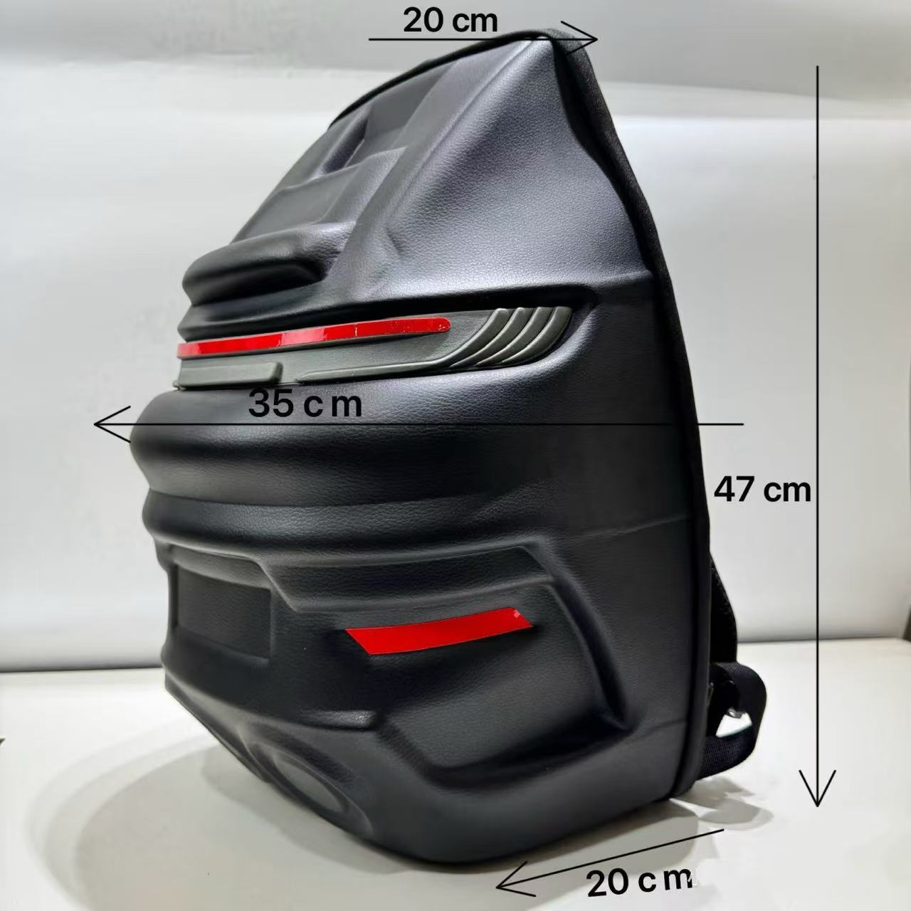 Porsche style backpack  black color