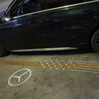 Mercedes Benz Door Wing  Mirror with Projection Logo 023