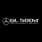 MERCEDES BENZ GL 500d LOGO PROJECTOT LIGHTS  (quantity 1 = 1 set /2 door lights with 2 logo films)Nr.02M486