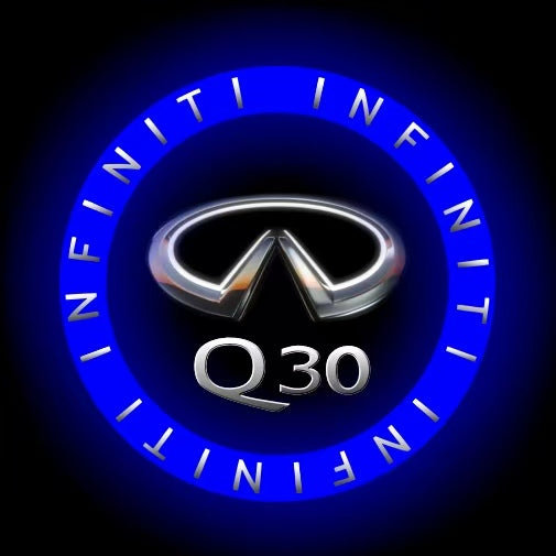 INFINITI Q60 LOGO PROJECROTR LIGHTS Nr.47 (quantità 1 = 1 set/2 luci porta)