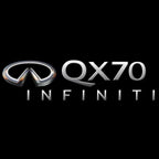 INFINITI QX 70 LOGO PROJECROTR LIGHTS (quantity 1 = 1 sets/2 door lights) Nr.47X40