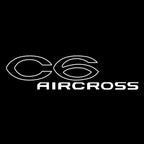 CITROËN C6 LOGO PROJECTOT LIGHTS (quantity 1 = 2 Logo Films /2 door lights）Nr.2805S13b6