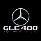 MERCEDES BENZ GLE 400 LOGO PROJECTOT LIGHTS  (quantity 1 = 1 set /2 door lights with 2 logo films)Nr.02M461