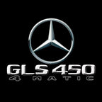 MERCEDES BENZ GLS 450 LOGO PROJECTOT LIGHTS  (quantity 1 = 1 set /2 door lights with 2 logo films)Nr.02M470