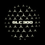 MERCEDES BENZ GLC 300 LOGO PROJECTOT LIGHTS  (quantity 1 = 1 set /2 door lights with 2 logo films)Nr.02M436