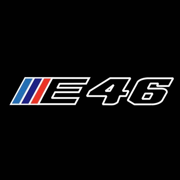 BMW 3 SERIES E46   LOGO PROJECTOT LIGHTS (quantity 1 = 1 sets/2 door lights)Nr.bmw00264