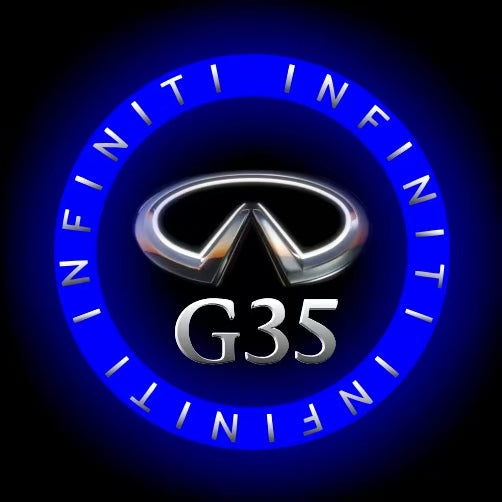 INFINITI Q60 LOGO PROJECROTR LIGHTS Nr.47 (quantità 1 = 1 set/2 luci porta)